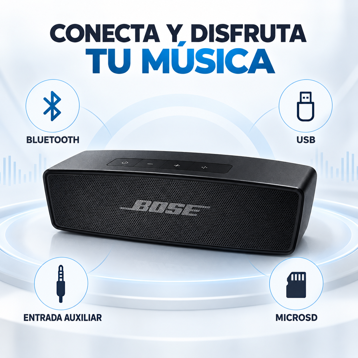 Parlante Bose Sound Link 1.1 Bluetooth Portátil - Imagen 4