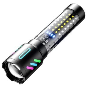 Linterna De Luz Fuerte Multifuncional