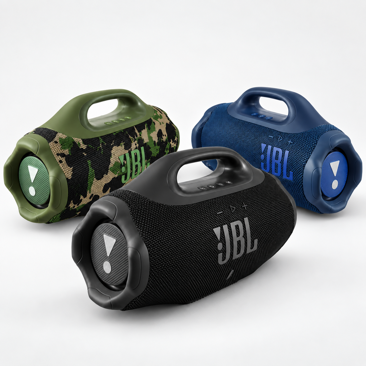 Parlante Boombox 4 Grande Bluetooth 40W con asa integrada