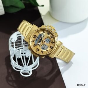 RELOJ JOEFOX METÁLICO DOBLE HORA DAMA