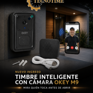 Timbre inalambrico con pantalla
