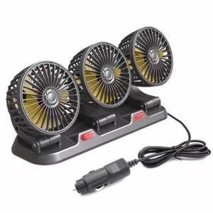 Ventilador Para Carro De Tres Cabezales